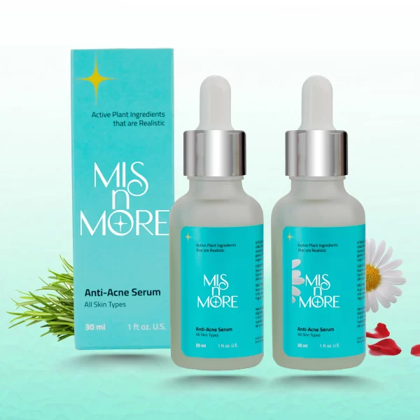 plant based anti-acne serum combo pack 2